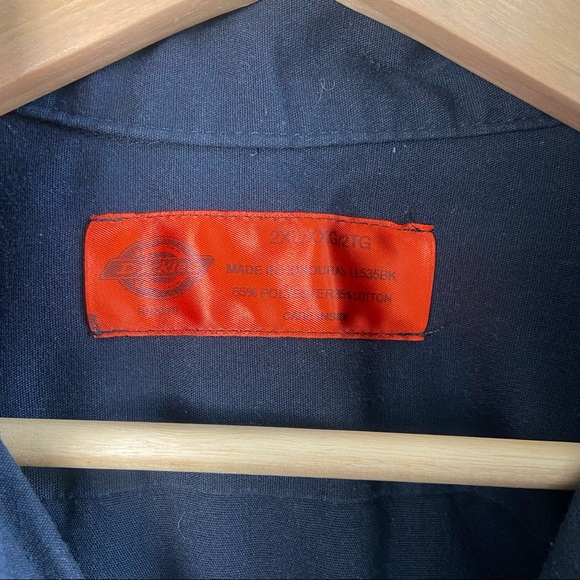 Dickies Black Button Down Shirt - Picture 4 of 5